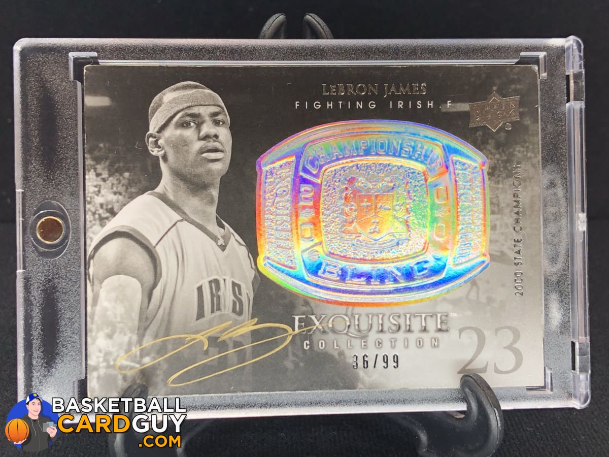 LeBron James 2011-12 Exquisite Collection Championship Bling