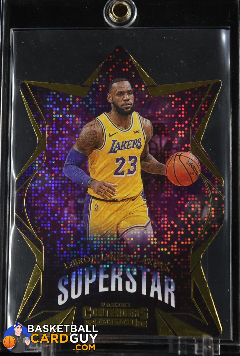 LeBron James 2019-20 Panini Contenders Superstar Die Cuts #1