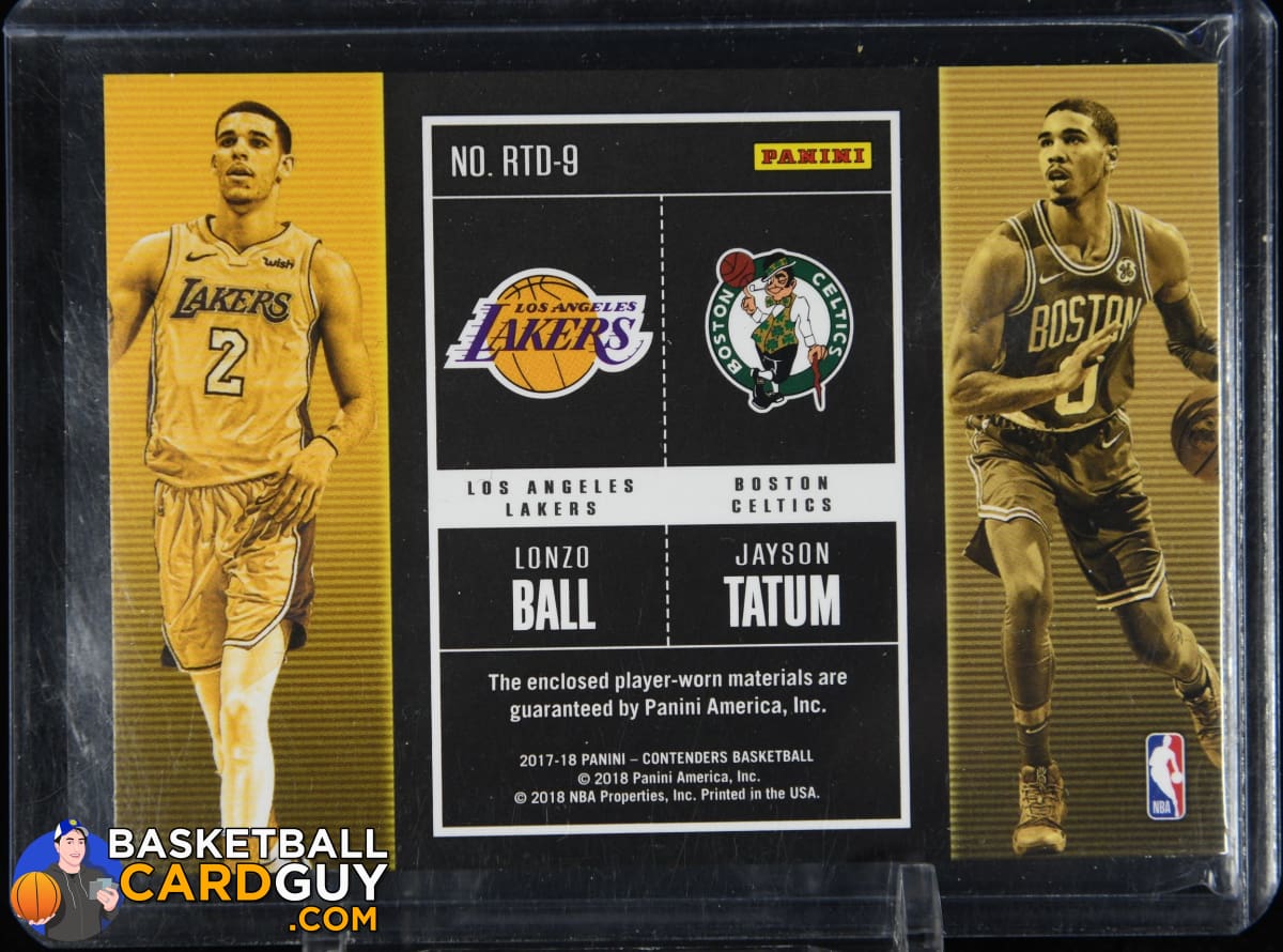 2017-18 Panini Donruss Basketball #199 Lonzo Ball Rookie Card