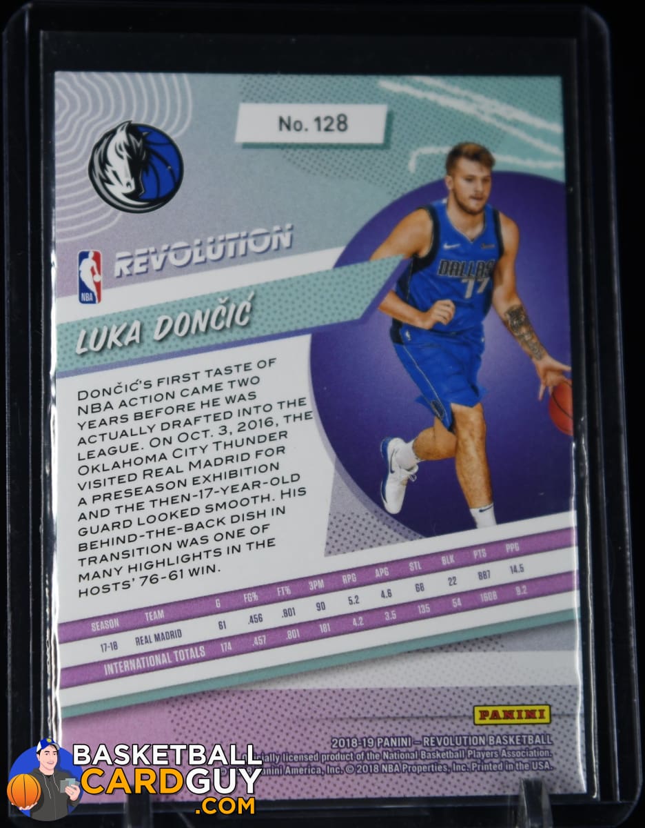 Luka Doncic 2018-19 Panini Revolution #128 RC