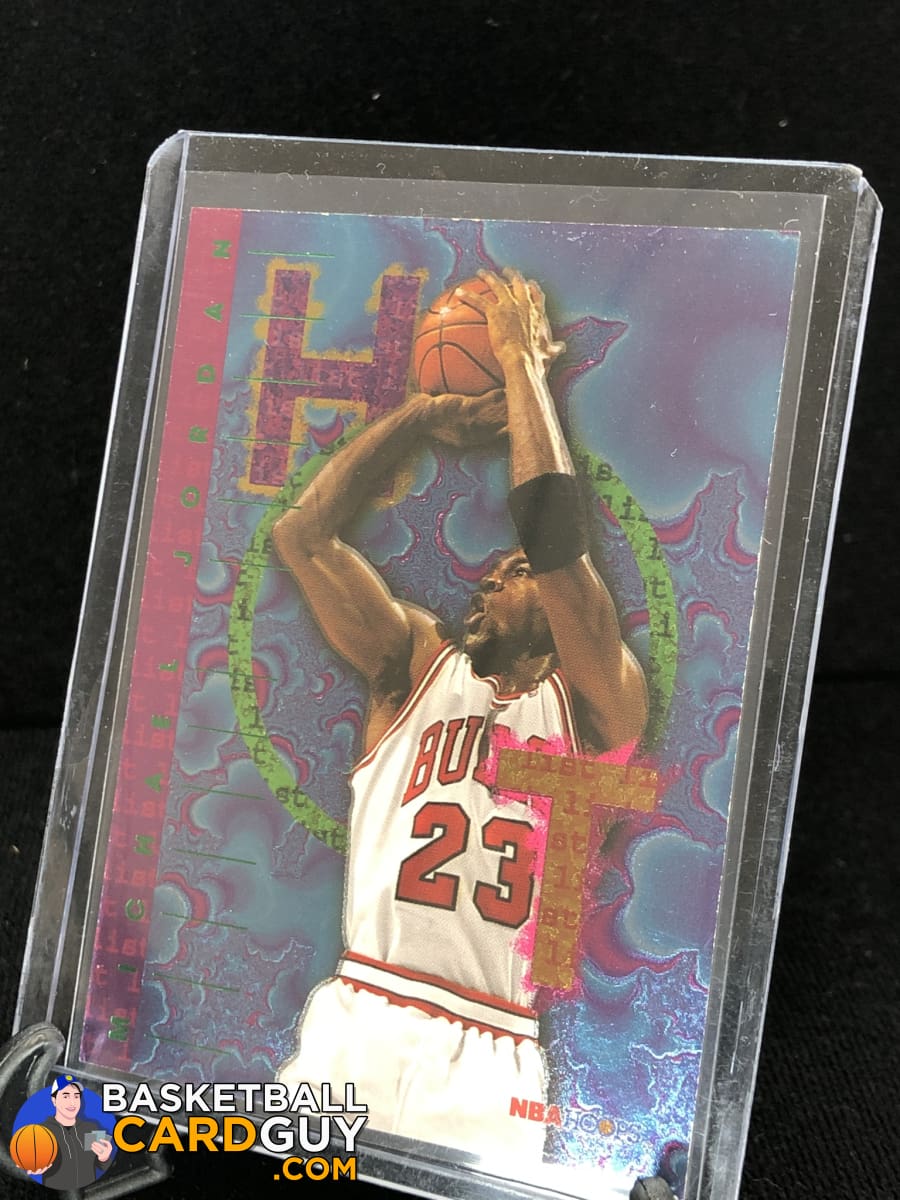 Michael Jordan 1995-96 Hoops Hot List #1 – Basketball Card Guy