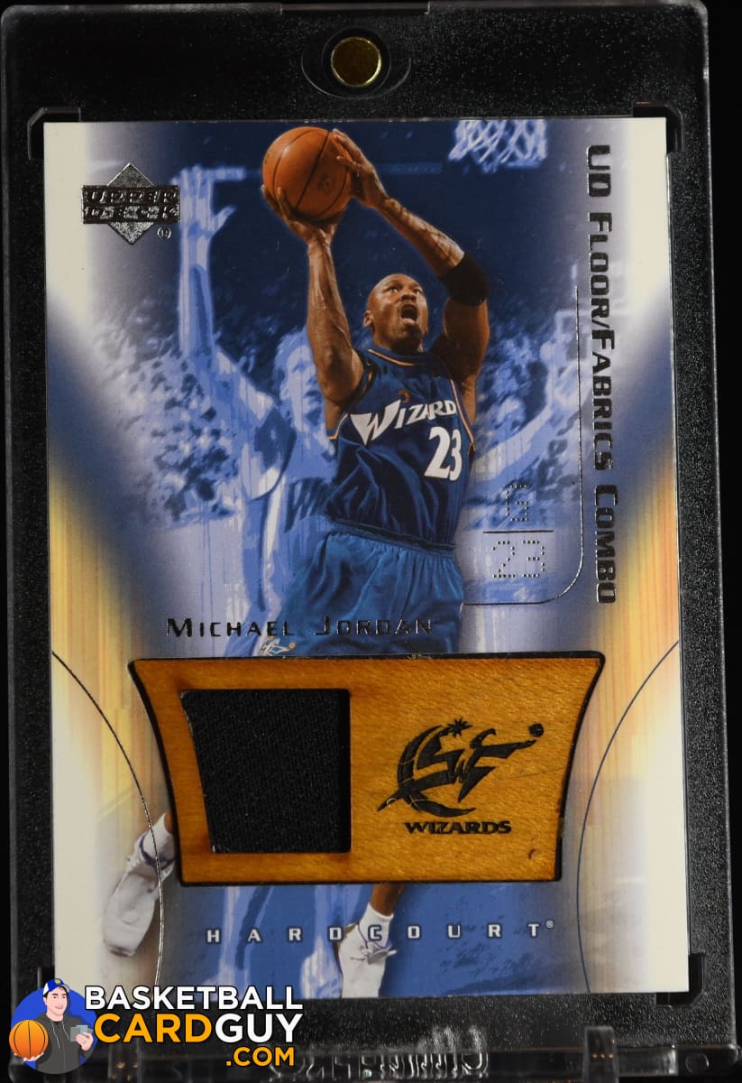 Michael Jordan 2003-04 Upper Deck Hardcourt Floor/Fabric Combos