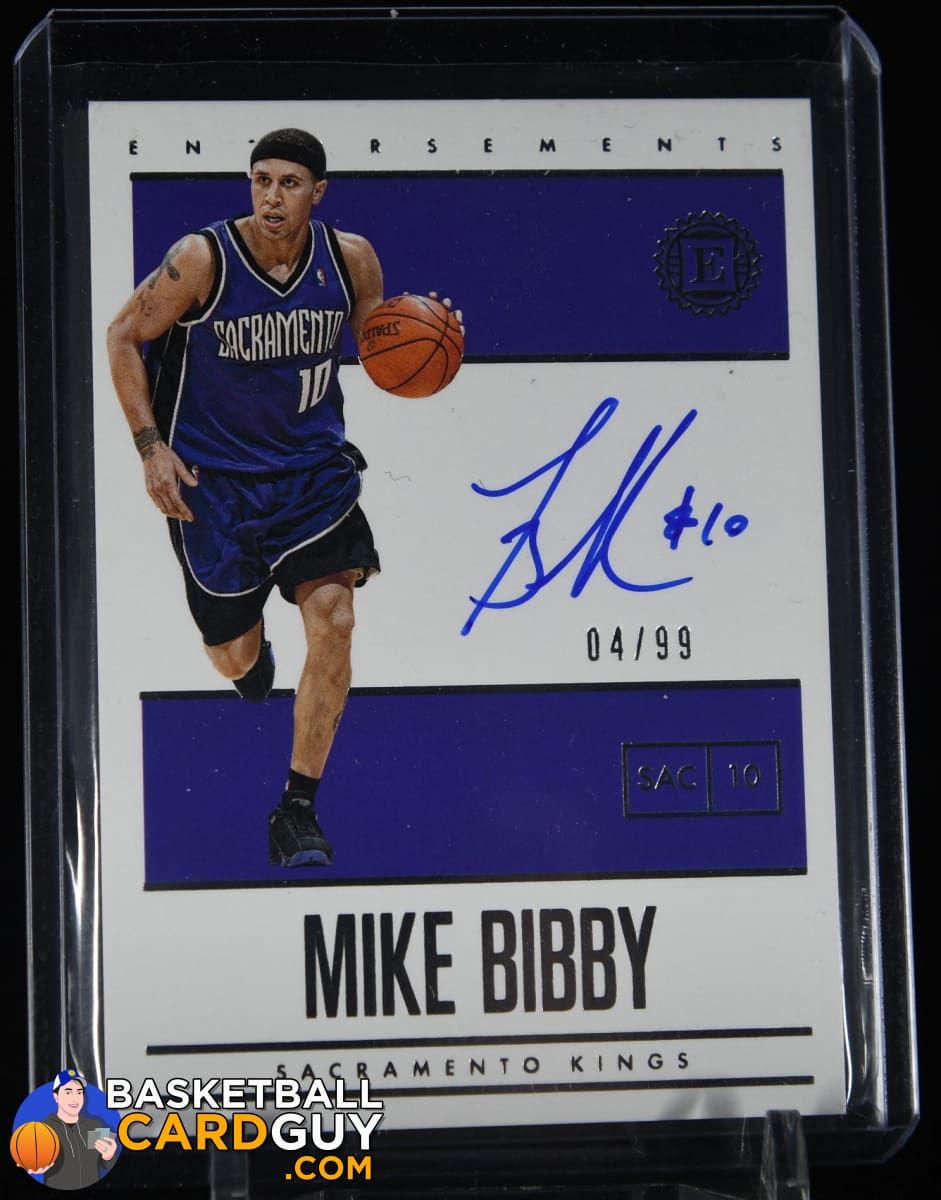 Autographed Mike Bibby Sacramento Kings Jersey for Sale in