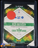 Nick Anderson 2018-19 Court Kings Autographs Ruby #19 #/99 autograph, basketball card, numbered