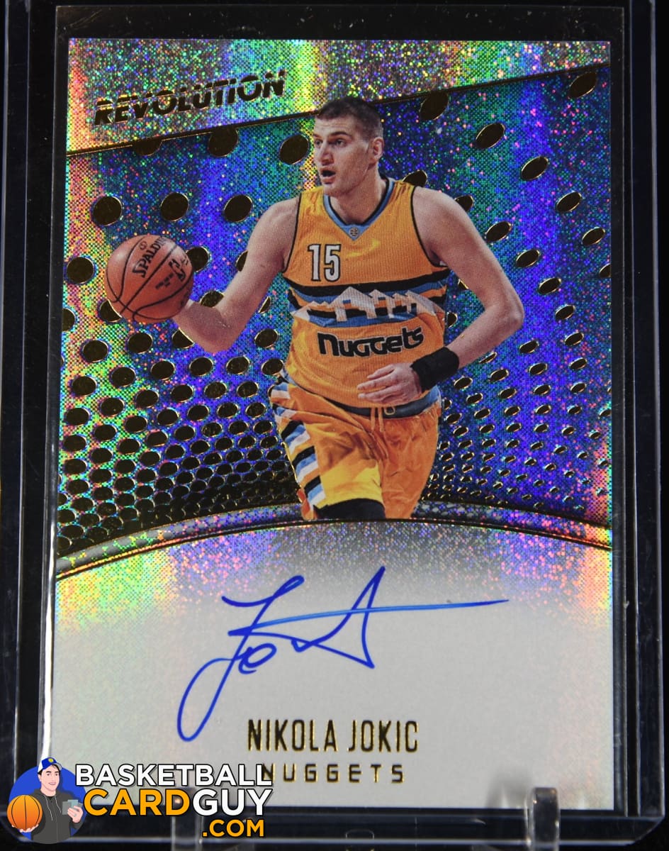 Nikola Jokic 2017-18 Panini Revolution Autographs #7