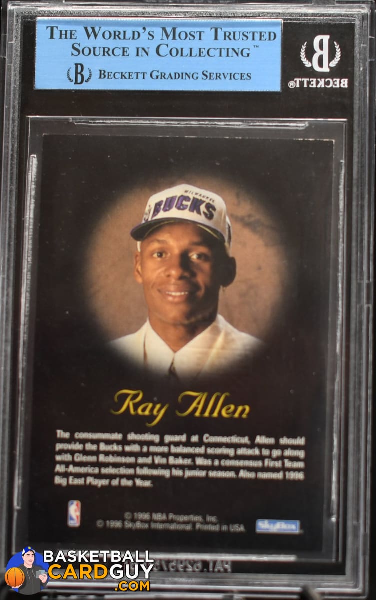  Ray Allen 1996-97 Fleer Ultra Unsigned Rookie Card
