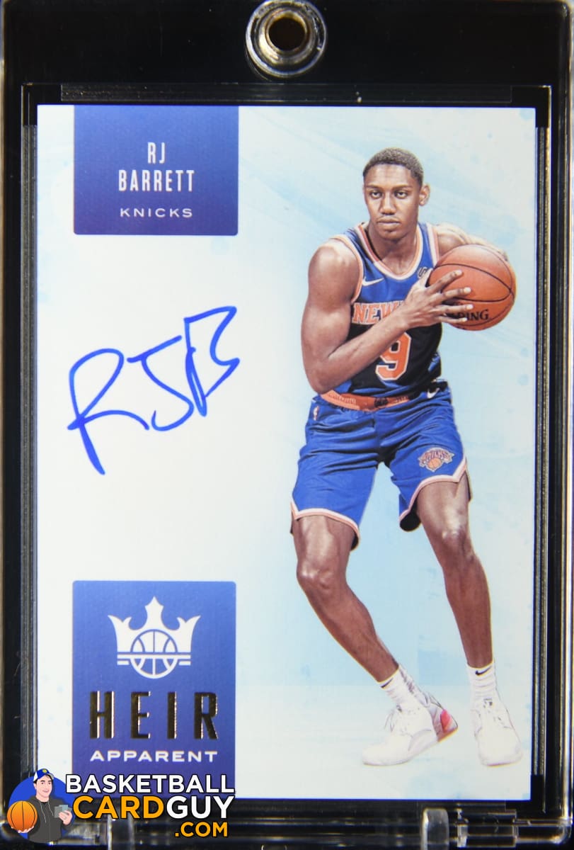 RJ Barrett 2019-20 Court Kings Heir Apparent Autographs #/125