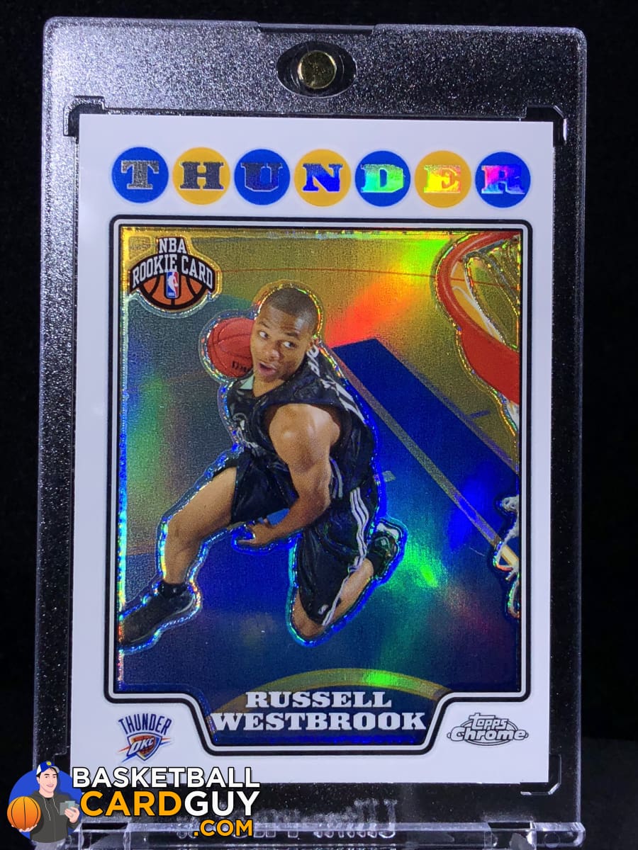 Russell Westbrook 2008-09 Topps Chrome Refractor RC – Basketball