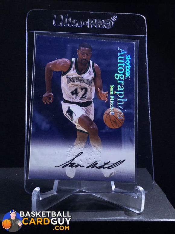 Sam Mitchell 1999-00 Skybox Premium Autographics - Basketball Cards