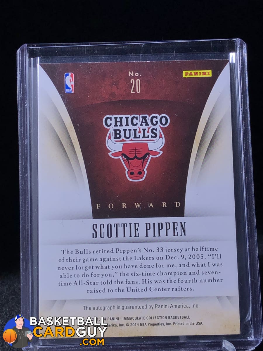 Scottie Pippen Basketball Cards **You Pick** Top 75 All-Time HOF. Revised  11/24