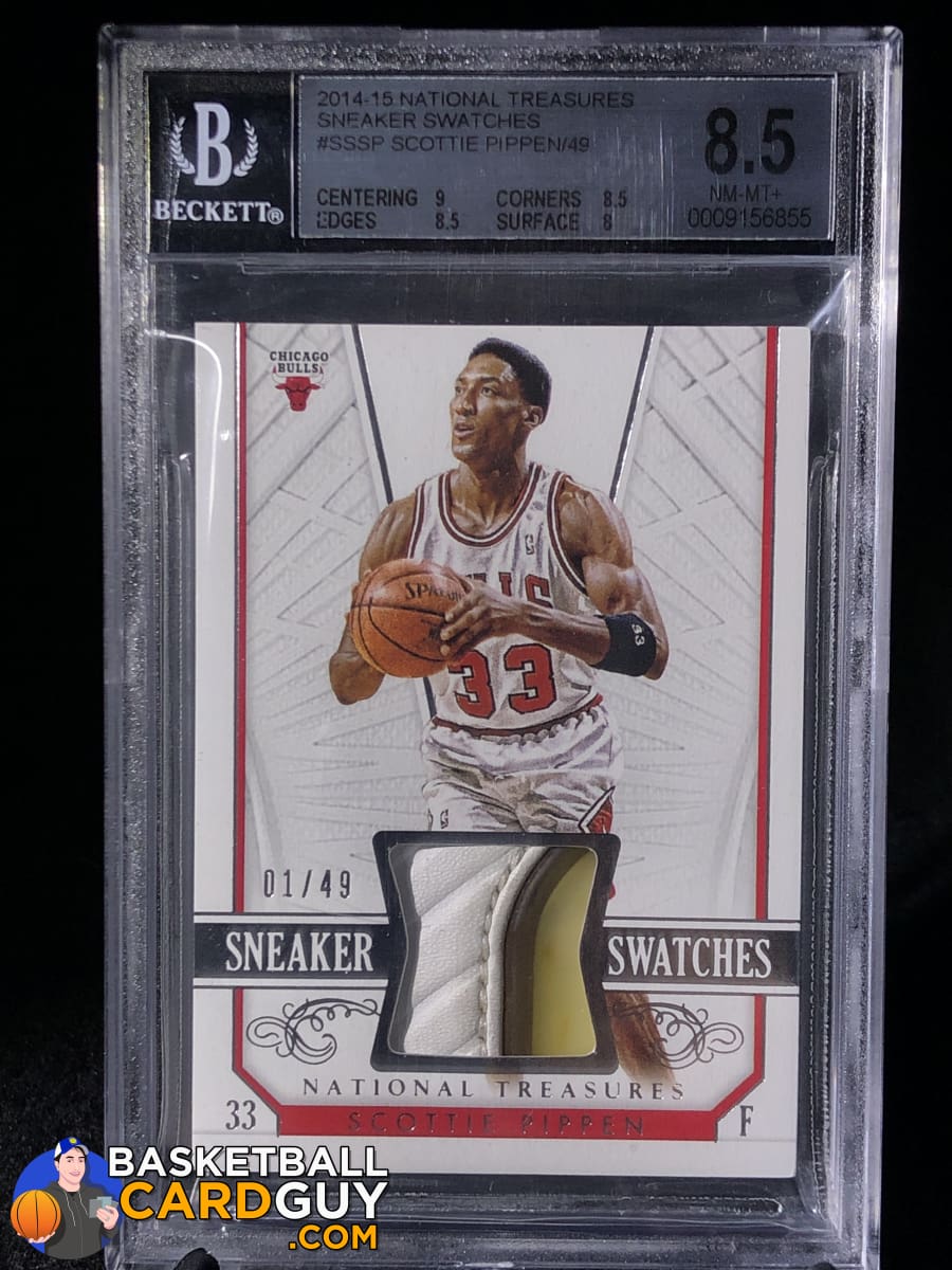 Scottie Pippen 2014-15 Panini National Treasures Sneaker Swatches 