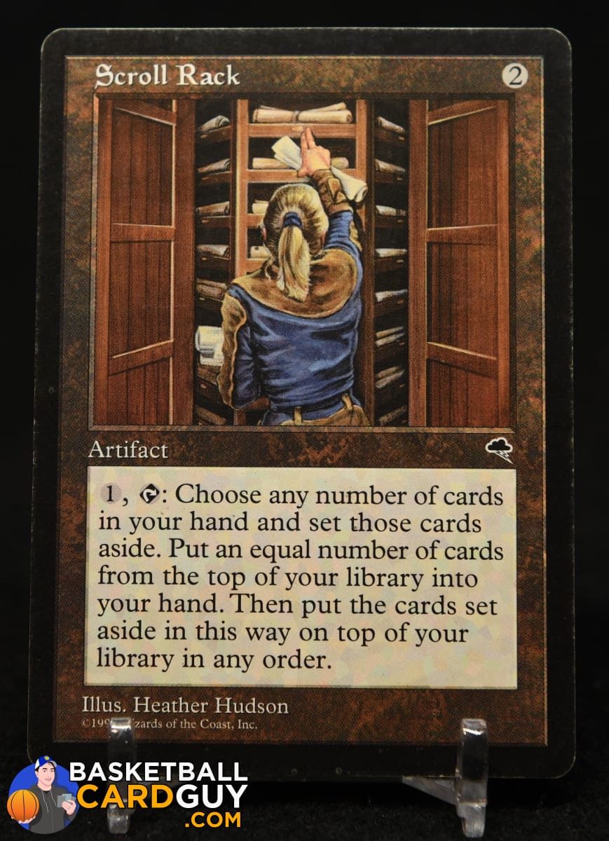 Scroll Rack 1997 Magic The Gathering Tempest #308 R (#3) Basketball Card Guy Scroll Rack 1997 Magic The Gathering Tempest #308 R (#3) Basketball Card Guy