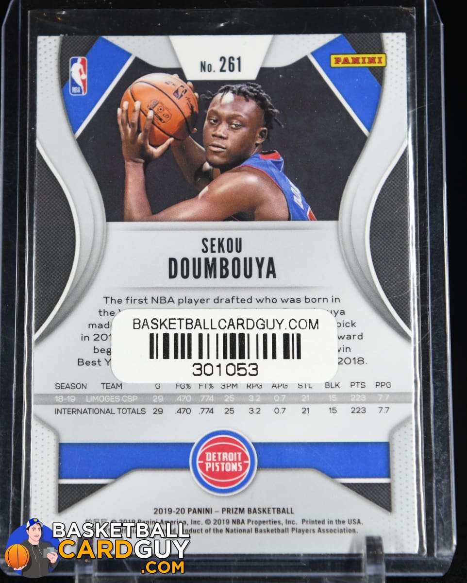 Sekou Doumbouya 2019-20 Panini Prizm #261 RC