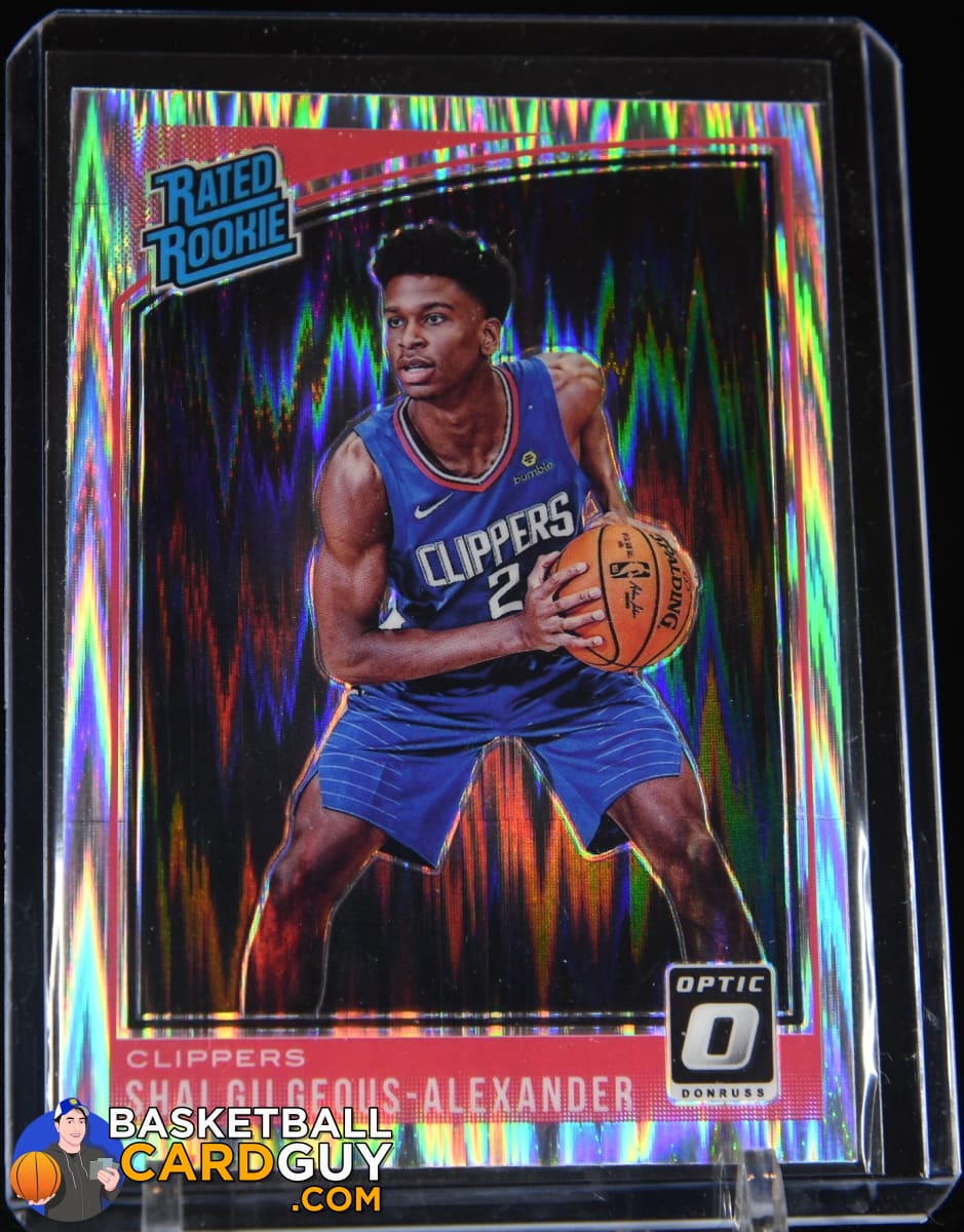 Lids Shai Gilgeous-Alexander LA Clippers Autographed 2018-19 Panini Prizm  #184 Beckett Fanatics Witnessed Authenticated 10 Rookie Card