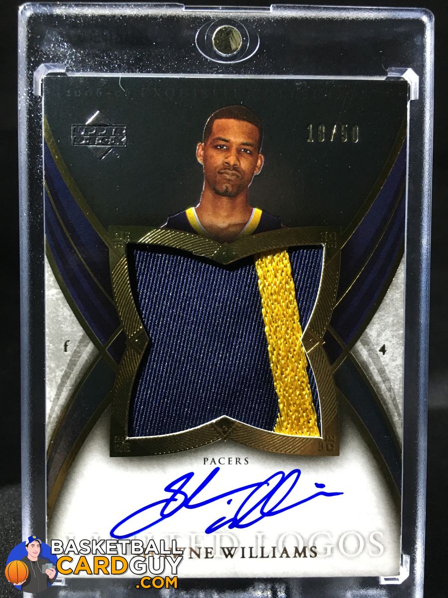 Shawne Williams 2006-07 Exquisite Limited Logos – Basketball Card Guy