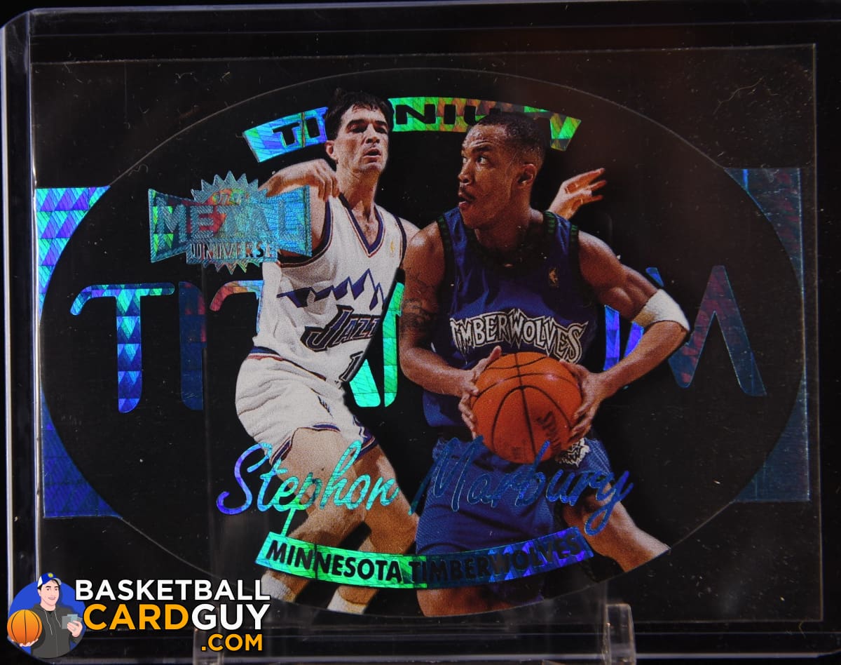 Stephon Marbury 1997-98 Metal Universe Titanium #5 – Basketball