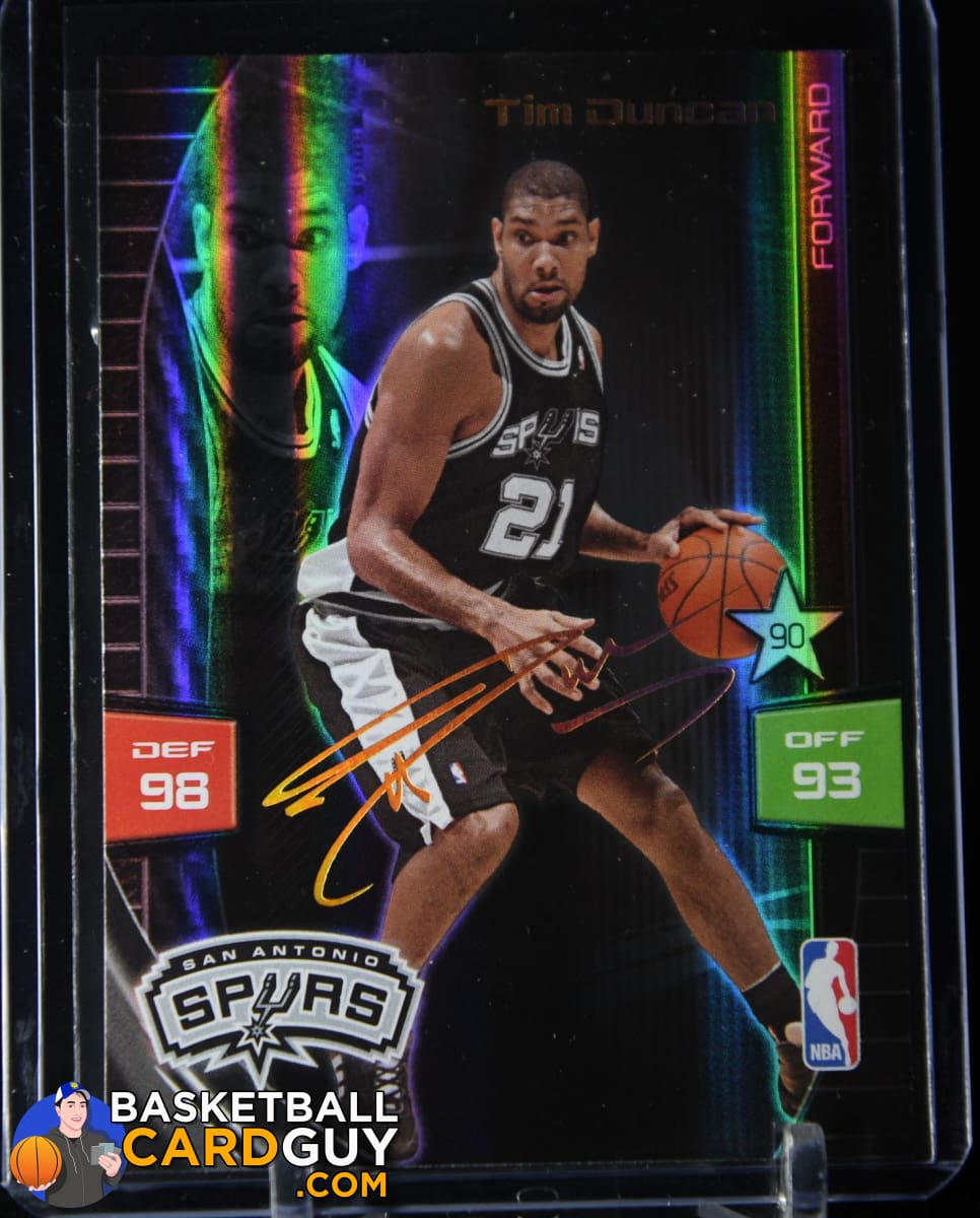 Tim Duncan 2009-10 Adrenalyn XL Extra Signature #5