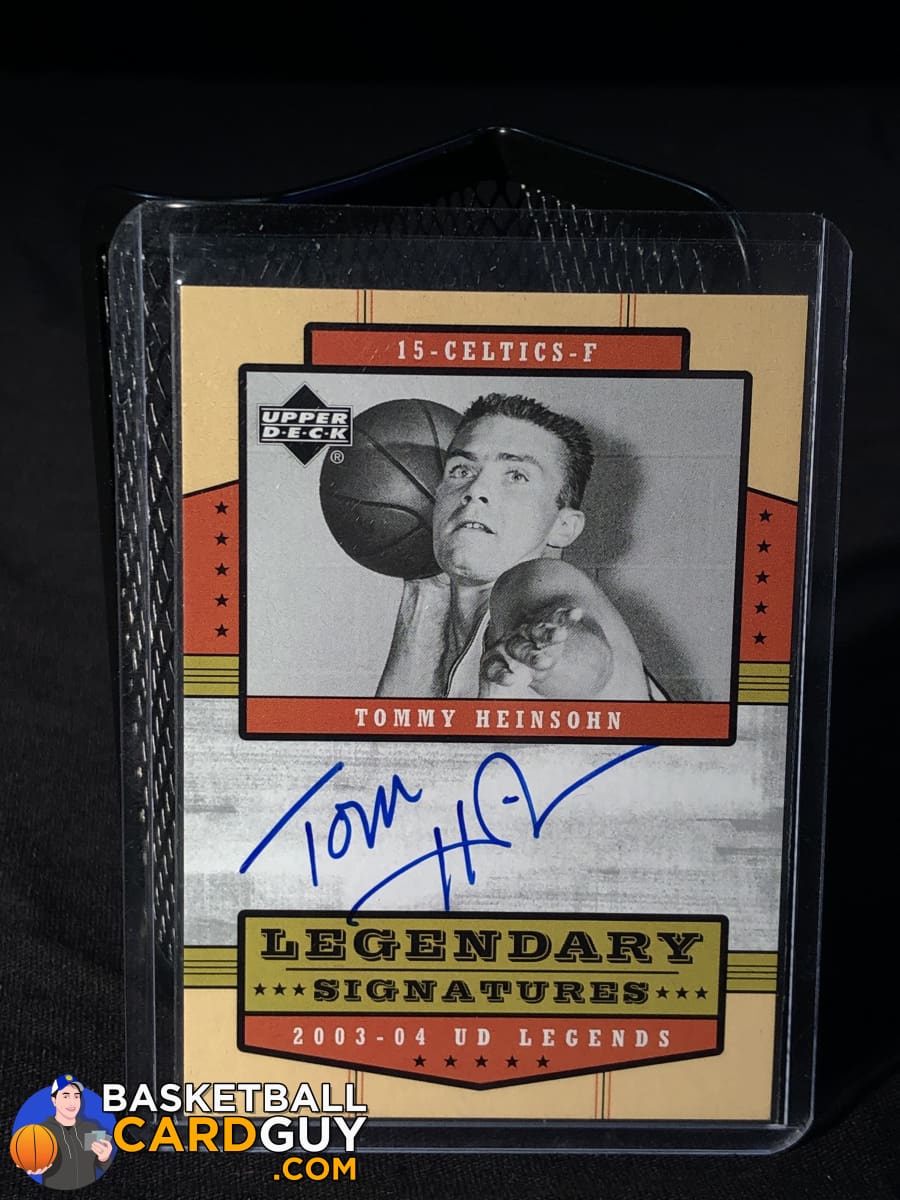 Tommy Heinsohn 2003-04 Upper Deck Legends Legendary Signatures #TH