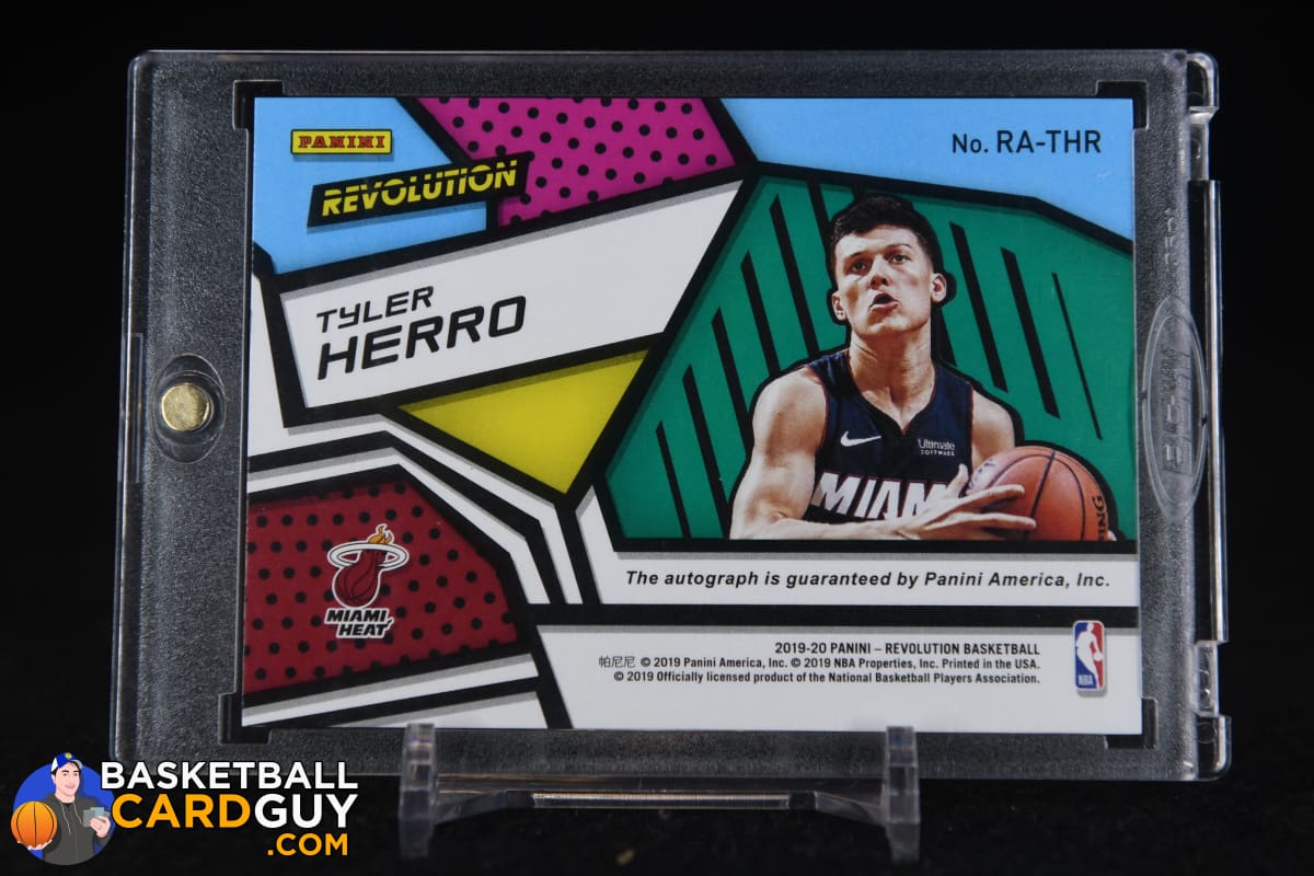 Tyler Herro 2019-20 Panini Revolution Rookie Autographs