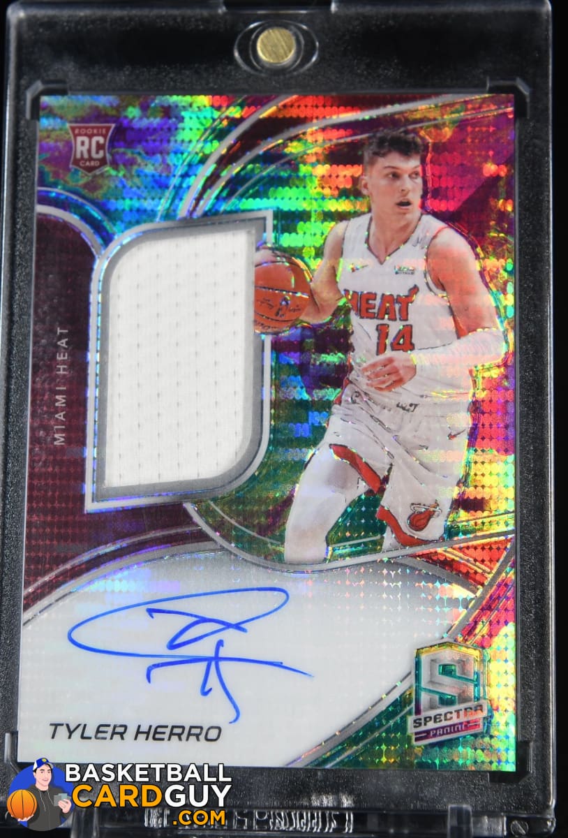 Tyler Herro 2019 Select Courtside Tmall Red Wave #267 Price Guide