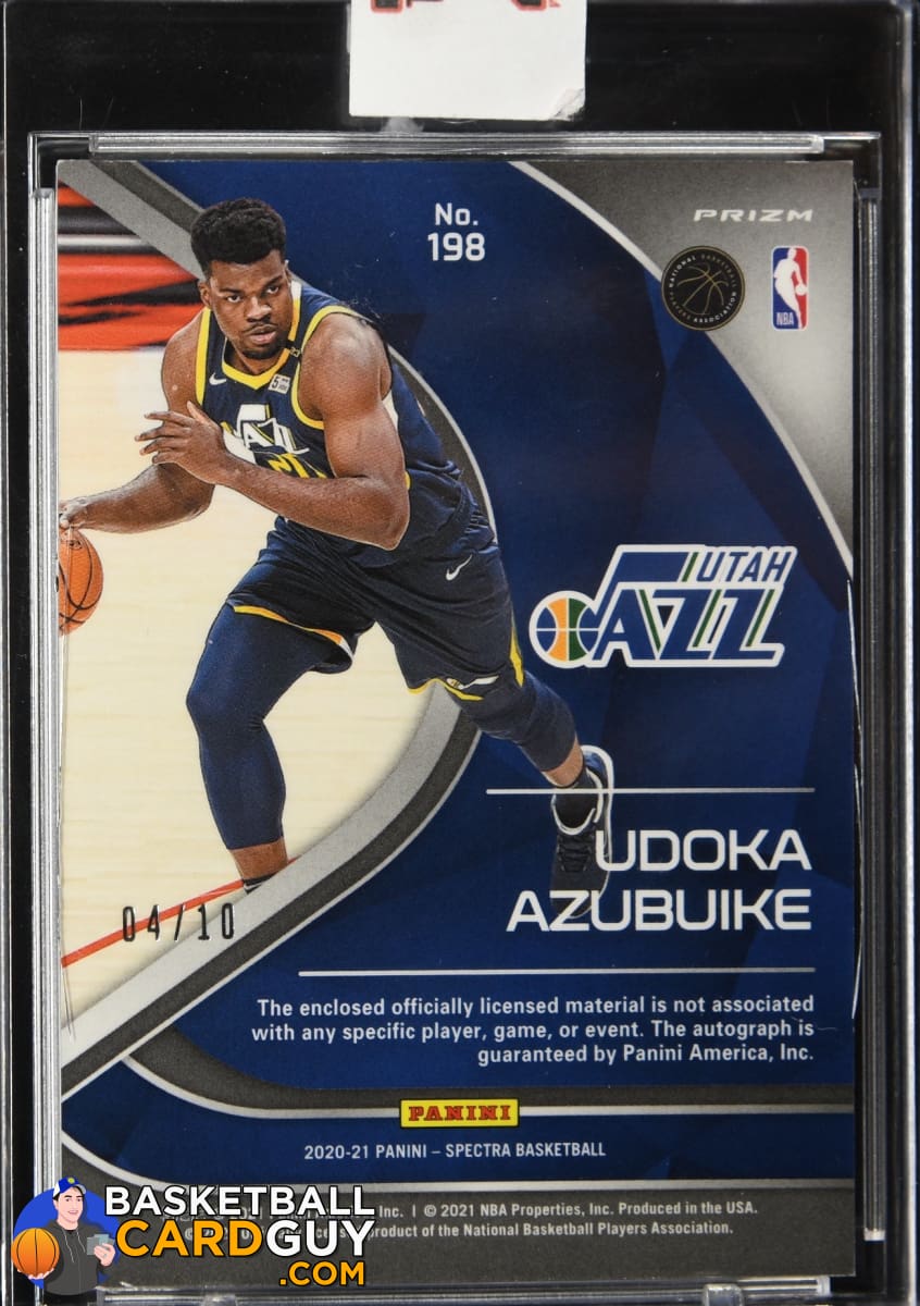 2020-21 Contenders UDOKA AZUBUIKE #RS-UDK ROOKIE TICKET JERSEY PATCH