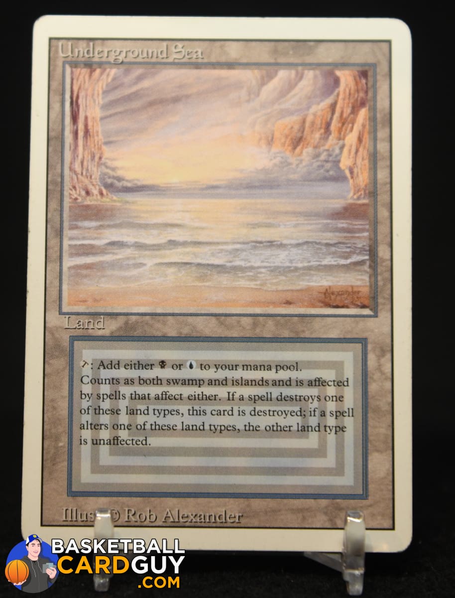 Underground Sea Dual Land 1993 Magic The Gathering Revised #286 R 