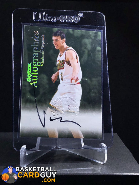 Vladimir Stepnia 1999-00 Skybox Premium Autographics - Basketball Cards