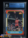 1986-87 Fleer #57 Michael Jordan RC Authentic Altered
