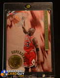 1996-97 Hoops Superfeats #1 Michael Jordan