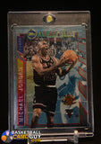 1996-97 TOPPS MYSTERY FINEST SUPER TEAM BORDERLESS MICHAEL JORDAN M14