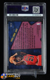 1996-97 Ultra Platinum Medallion #P280 Michael Jordan SU 90’s insert, basketball card, graded, SP