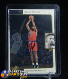 1998-99 SP Authentic Juwan Howard 1996 SP Buyback On Card Auto SP auto, autograph