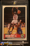 1998-99 UPPER DECK UD CHOICE MICHAEL JORDAN CHOICE RESERVE PARALLEL (Damaged)