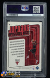 1999-00 Ultimate Victory Victory Collection #119 Michael Jordan GH PSA 9 graded, PSA