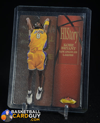 2000-01 Fleer Showcase Kobe Bryant History Die-Cut #3H