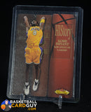 2000-01 Fleer Showcase Kobe Bryant History Die-Cut #3H