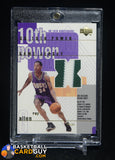 2001-02 Upper Deck 10th Power Game Jerseys Ray Allen 2 color patch memorabilia