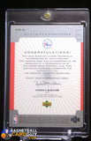 2001-02 Upper Deck Ultimate Collection Signatures Julius Erving Auto auto, autograph