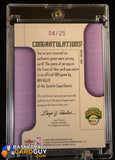 2003-04 Fleer Avant Ray Allen Jersey Patch /25 memorabilia, numbered