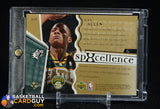2003-04 SPXCELLENCE RAY ALLEN GOLD RARE #/25 numbered