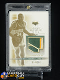 2003-04 Upper Deck Ultimate Collection #RA-P Ray Allen Patch #/100 memorabilia, numbered