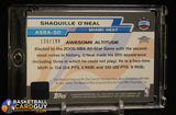 2005-06 Topps Big Game All-Star Rally Relic Auto Shaquille O’Neal Game Used #/199 auto, autograph, memorabilia, numbered