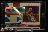 2005-06 Topps Big Game All-Star Rally Relic Auto Shaquille O’Neal Game Used #/199 auto, autograph, memorabilia, numbered