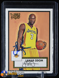 2005-06 Topps Style #49 Lamar Odom Autograph BGE autograph, basketball card