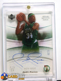 2005-06 Upper Deck Trilogy Auto Focus #PP Paul Pierce auto, autograph