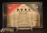 2008-09 SP Rookie Threads SP Threads Dual Patch #TDDD Clyde Drexler/Kevin Durant memorabilia