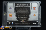 2008-09 Ultimate Foursomes Generations DANTLEY OLAJUWON EWING RILEY Jersey #/10 memorabilia, numbered