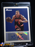 2009-10 Bowman 48 Autographs #48ADR Derrick Rose auto, autograph