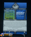2009-10 SP Game Used 4 on 4 Fabrics 65 #FF90EAST Bill Laimbeer/Dennis Rodman/Isiah Thomas/Joe Dumars/Steve Kerr/Horace Grant/Michael