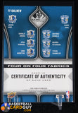 2009-10 SP Game Used 4 on 4 Fabrics 65 #FFDALNEW Tyson Chandler/Chris Paul/Morris Peterson/Antonio Daniels/Dirk Nowitzki/Jason Kidd/Josh